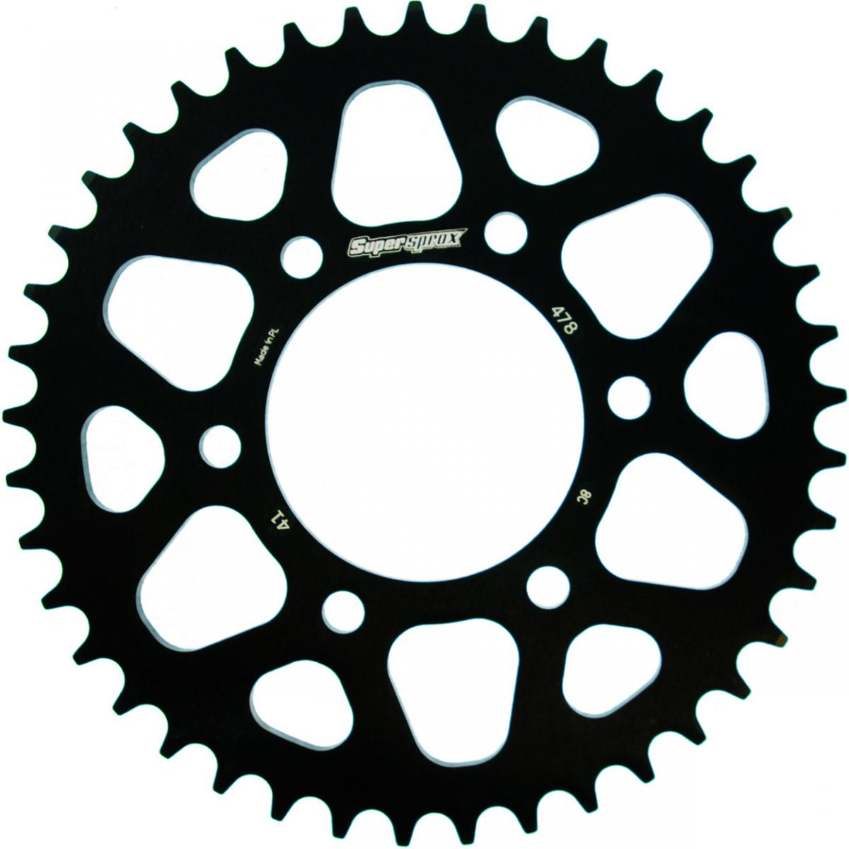 SUPERSPROX ALUMINUM REAR SPROCKET RAL-478:41-BLK