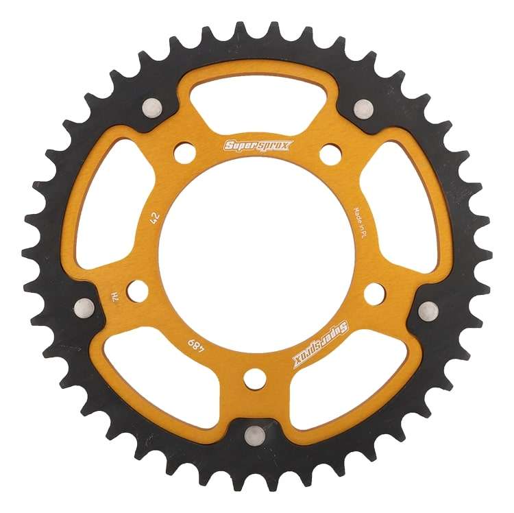 SUPERSPROX STEALTH REAR SPROCKET RST-489:42-GLD
