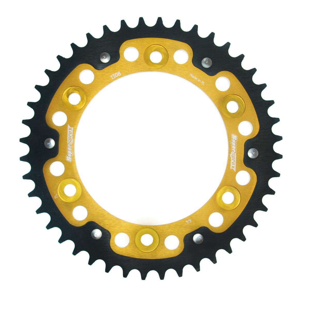SUPERSPROX STEALTH REAR SPROCKET RST-1308:44-GLD