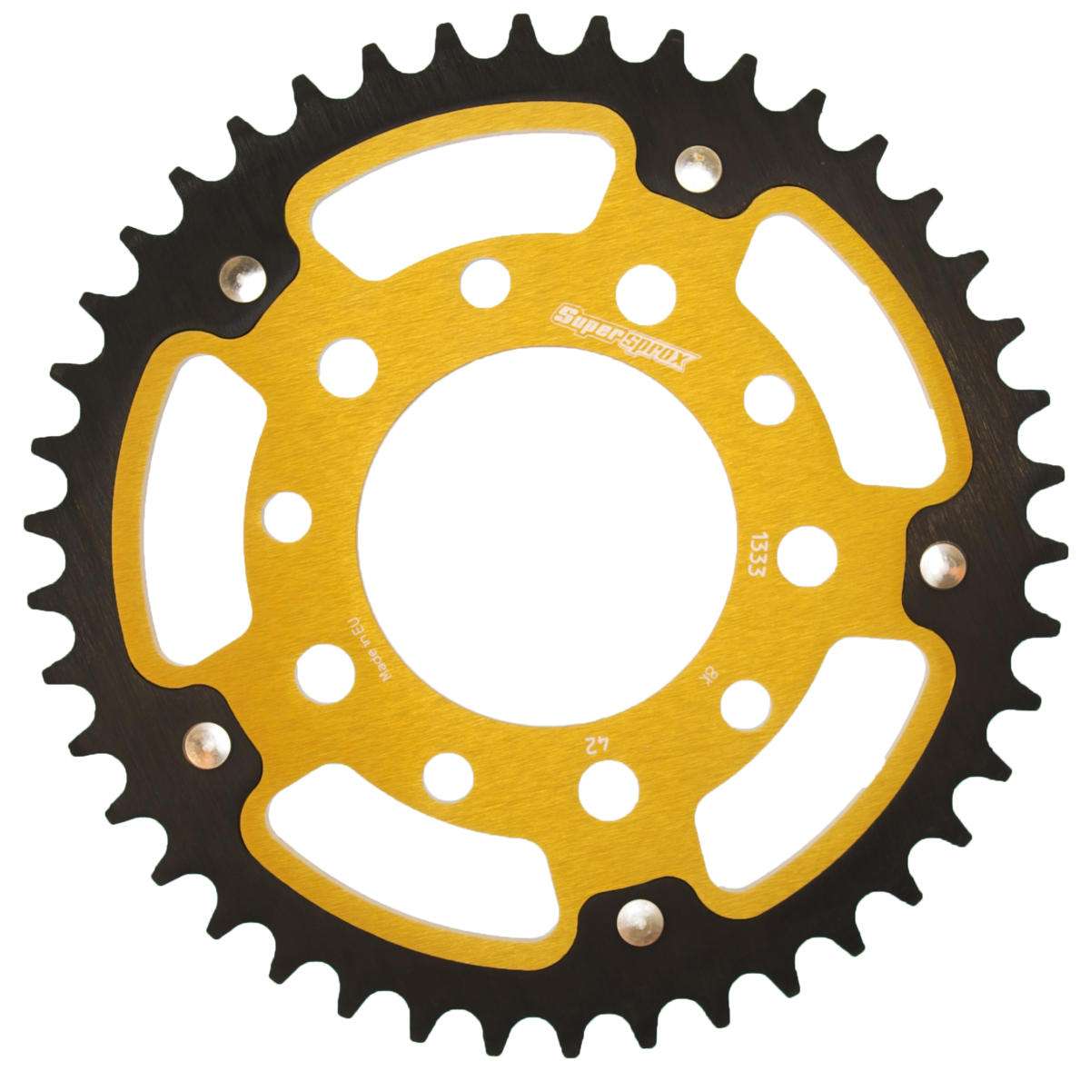 SUPERSPROX STEALTH REAR SPROCKET RST-1333:42-GLD