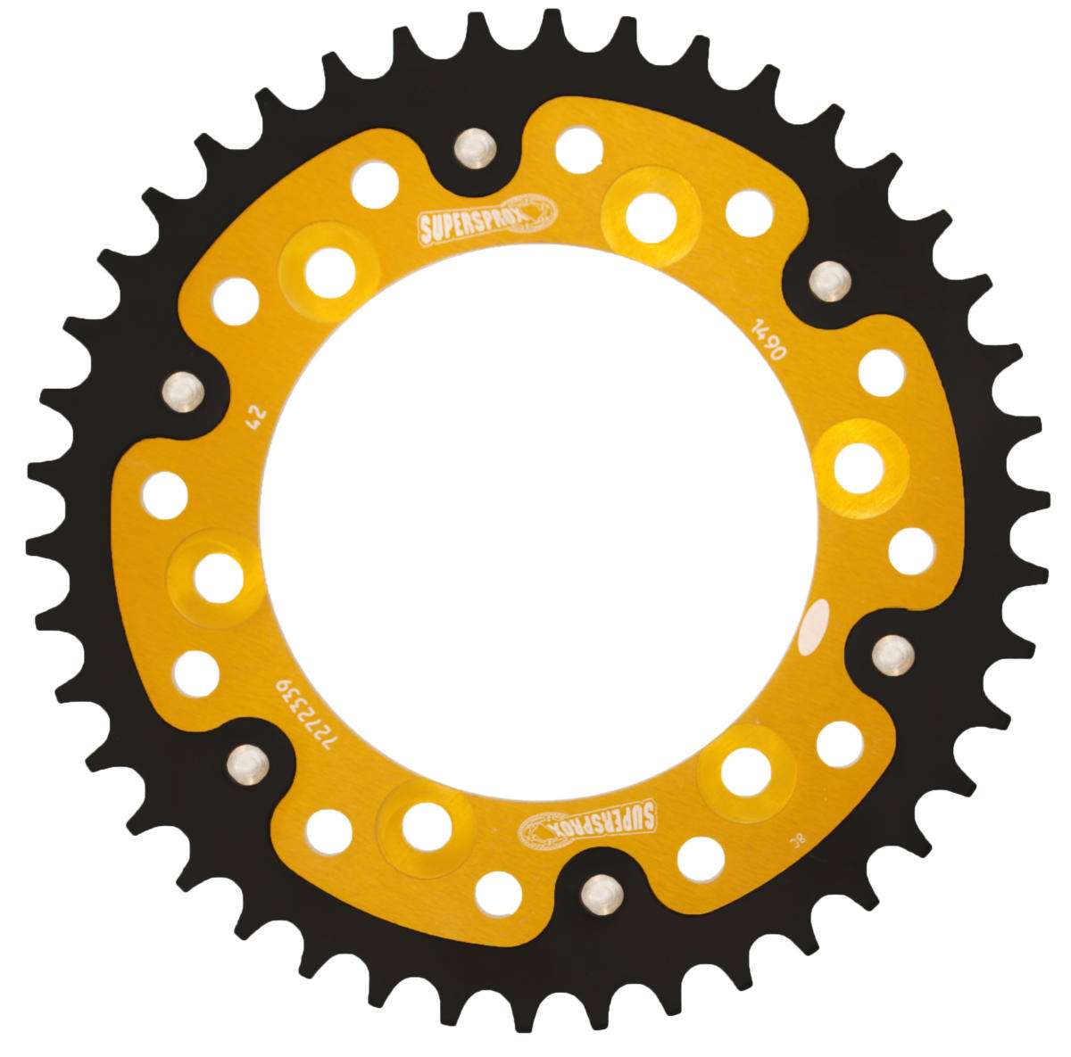 SUPERSPROX STEALTH REAR SPROCKET RST-1490:42-GLD