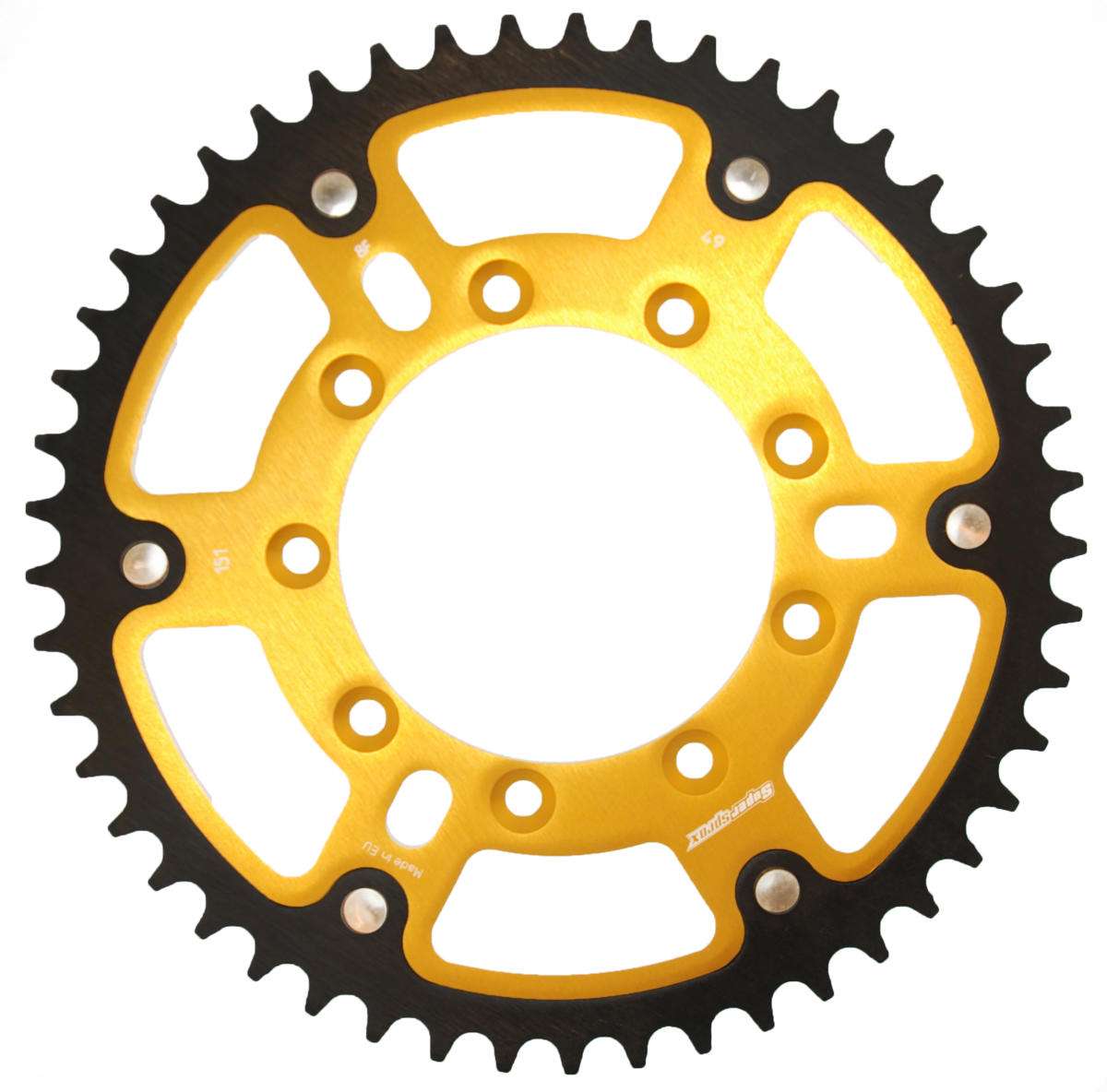 SUPERSPROX STEALTH REAR SPROCKET RST-151:49-GLD