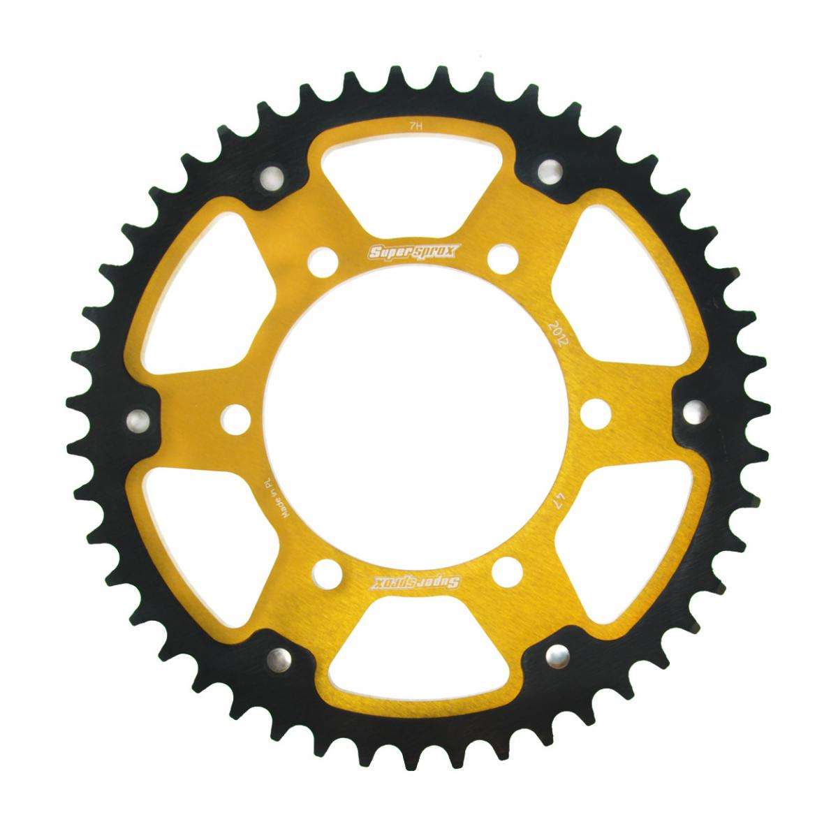 SUPERSPROX STEALTH REAR SPROCKET RST-2012:47-GLD