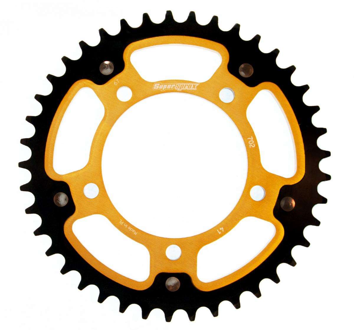 SUPERSPROX STEALTH REAR SPROCKET RST-702:41-GLD