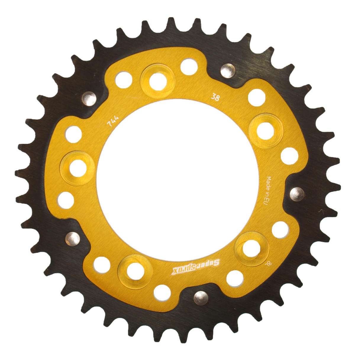 SUPERSPROX STEALTH REAR SPROCKET RST-744:38-GLD