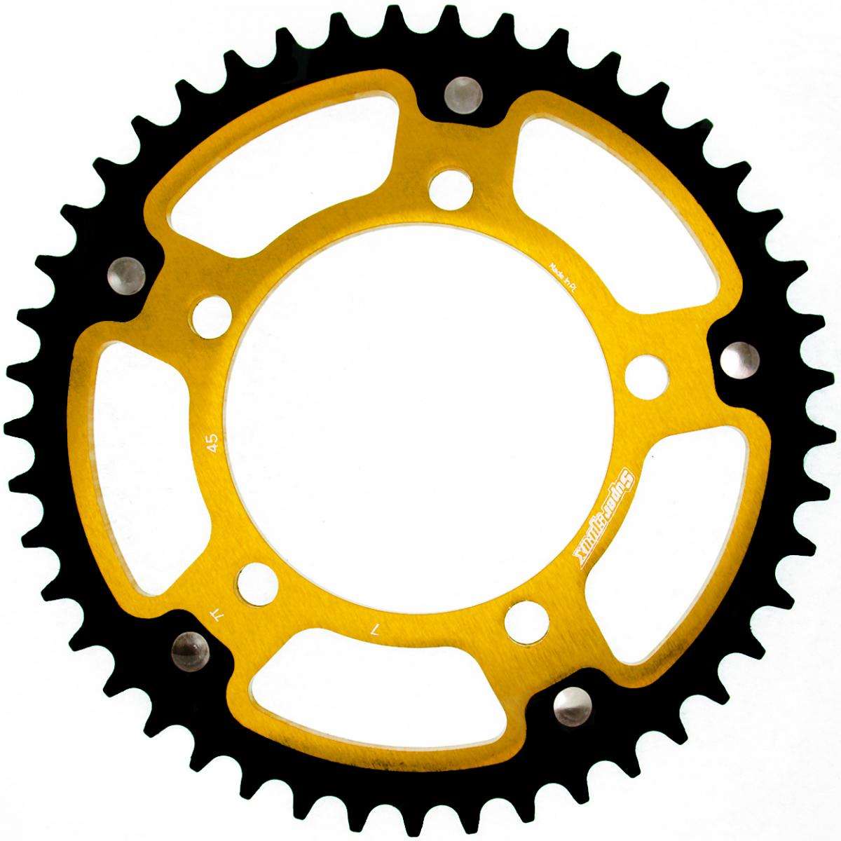 SUPERSPROX STEALTH REAR SPROCKET RST-7:45-GLD - Image 4