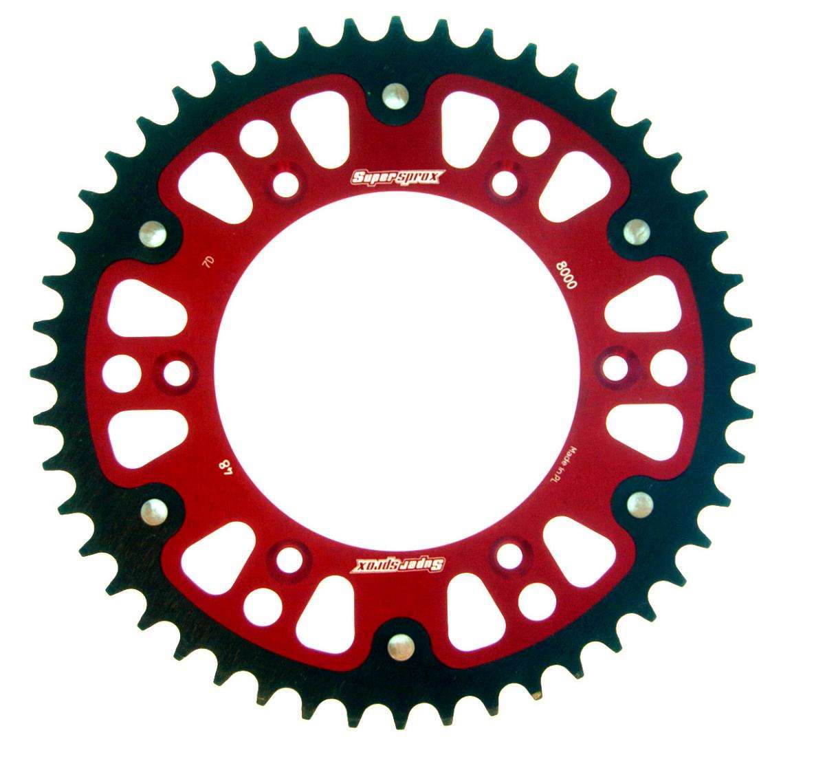 SUPERSPROX STEALTH REAR SPROCKET RST-8000:48-RED