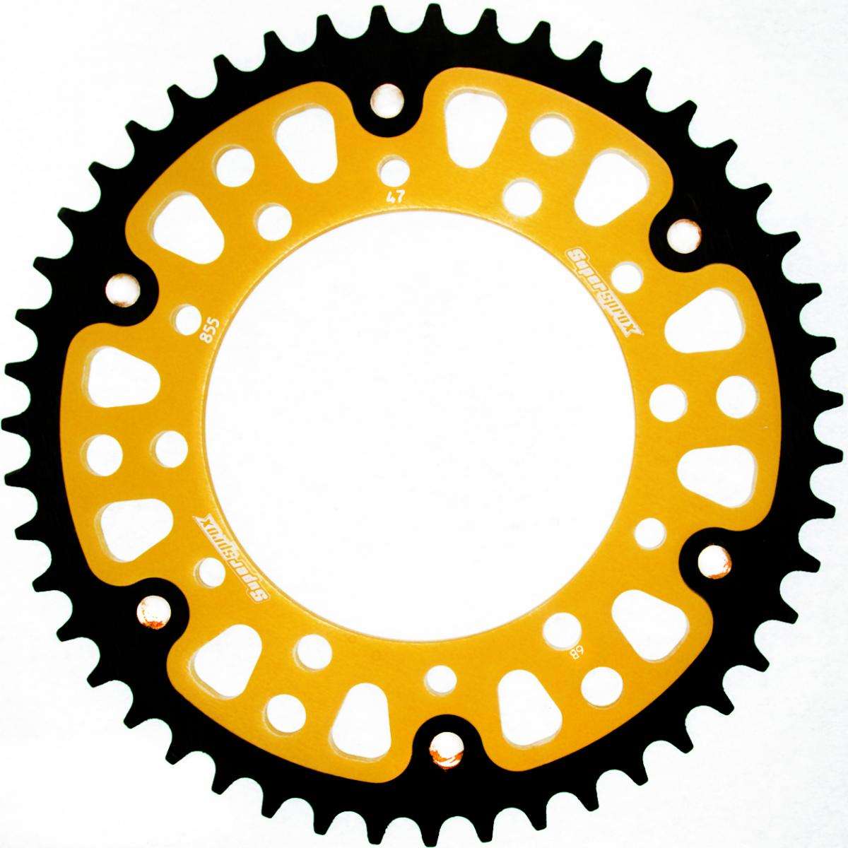 SUPERSPROX STEALTH REAR SPROCKET RST-855:47-GLD - Image 3