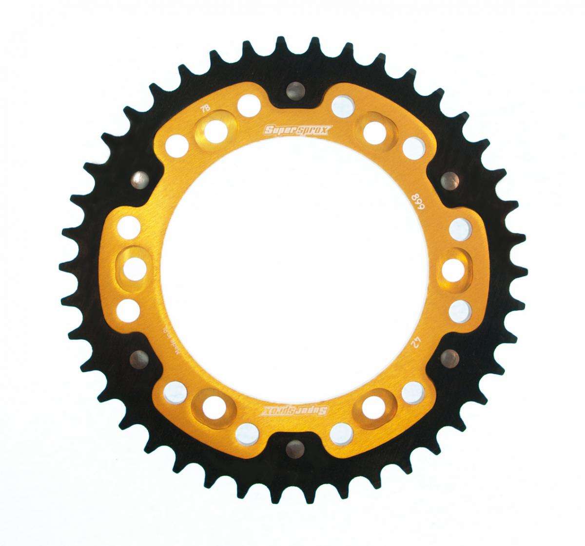SUPERSPROX STEALTH REAR SPROCKET RST-899:42-GLD