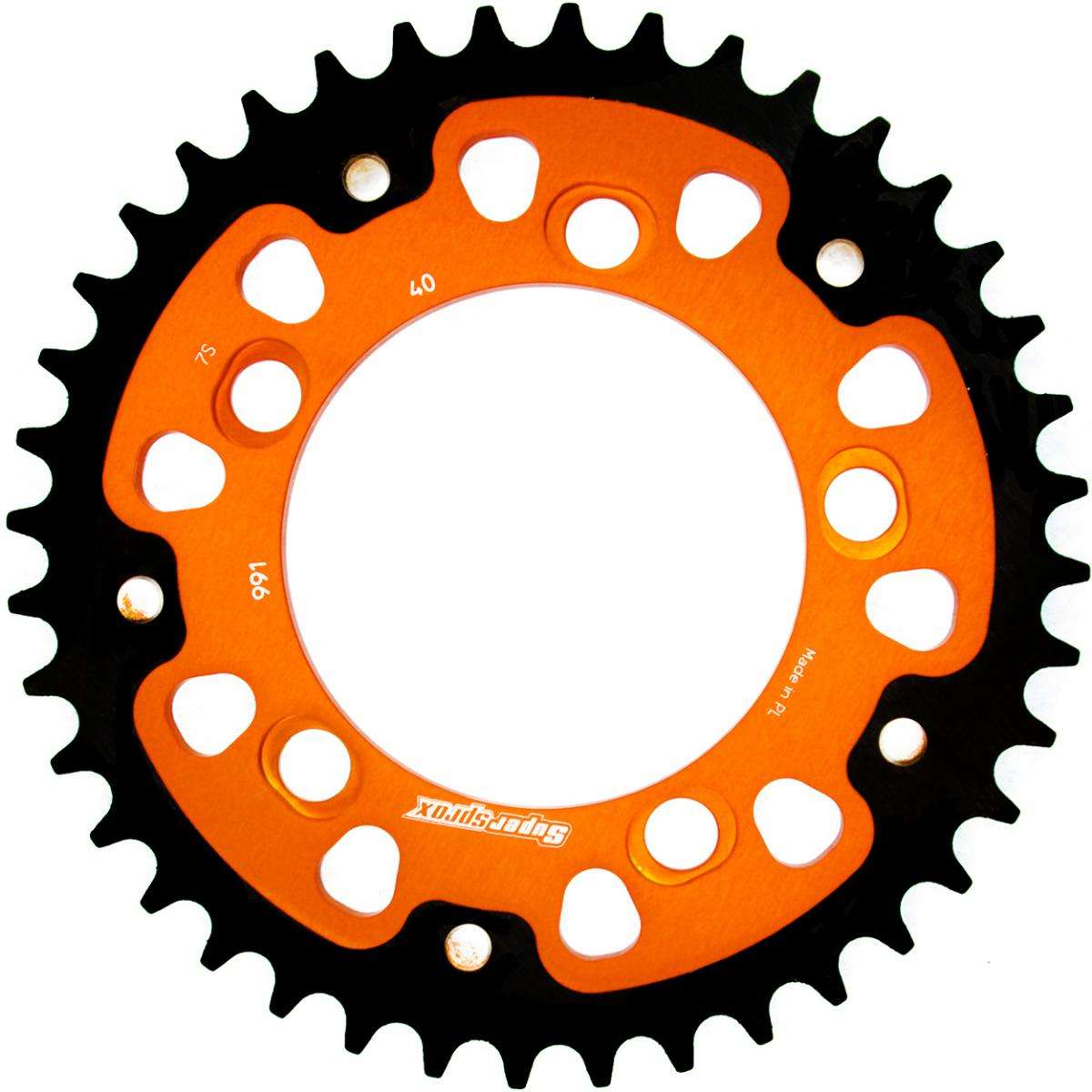 SUPERSPROX STEALTH REAR SPROCKET RST-991:40-ORG - Image 3