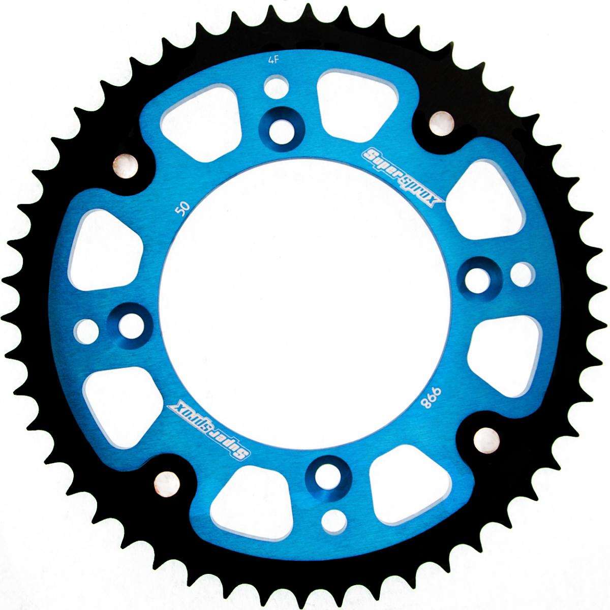 SUPERSPROX STEALTH REAR SPROCKET RST-998:50-BLU - Image 3